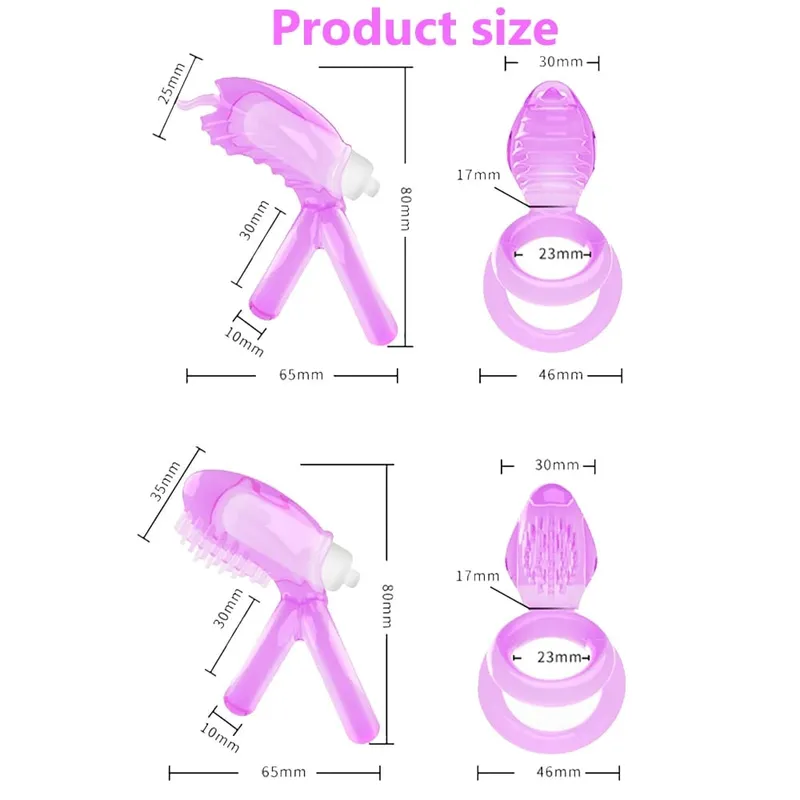 Vibrating Cock Ring Clitoral Stimulator Strong Penis Erect Cock Ring Cage Erection Enhance Delay Ejaculation Sex Toys For Men — image 5
