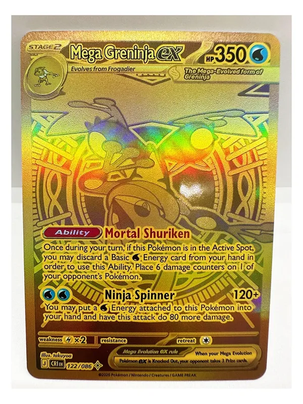 Pokemon PTCG ASC Gengar Dragonite Celebi Legetøj Hobby Hobby Samleobjekter Spilsamling Anime-kort