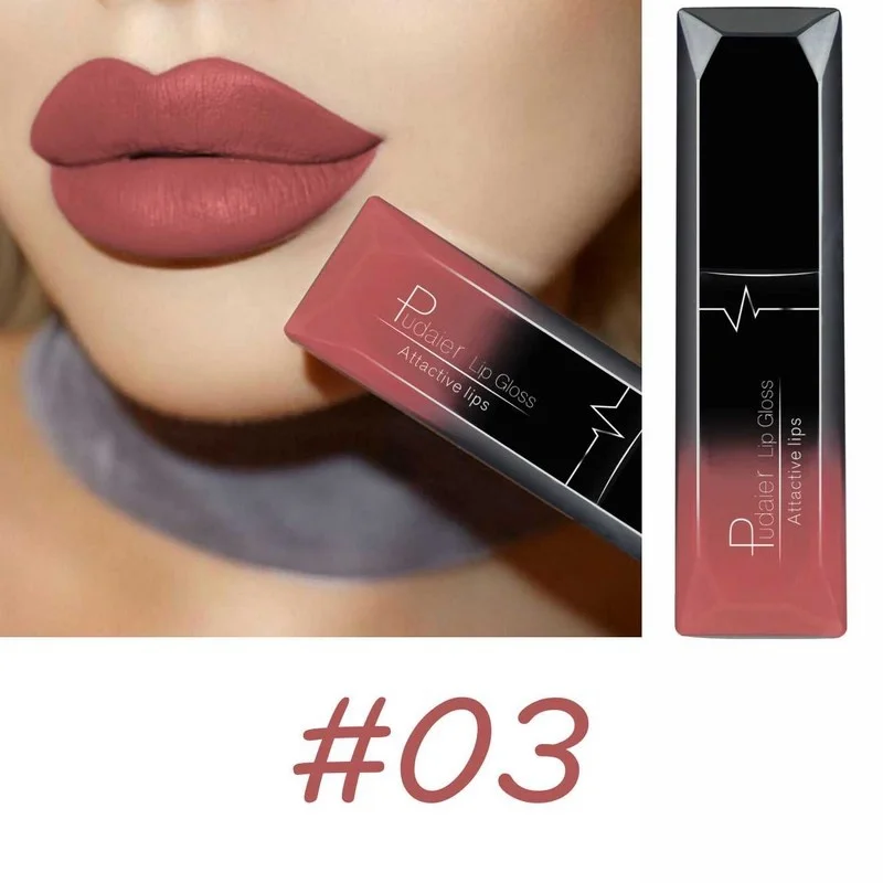 Velvet Matte Liquid Lipstick Waterproof 17 Long Lasting Colors Non Stick Cup Kissproof Smooth Soft Lip Tint for Girls — image 9