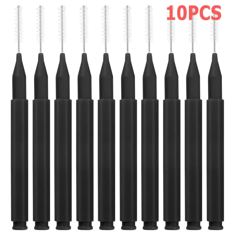 Portable Mini Eyebrow Brush 20/50PCS Brow Perm Brushes Disposable Bendable Micro Eyelash Brow Lifting Brushes Applicators Tools