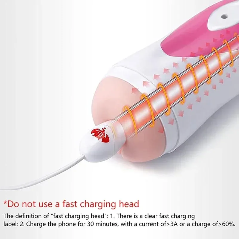 Smart Thermostat USB Heating Rod Quickly For Male Masturbator Cup Sex Dolls Anal Vagina Warmer Sex Toys For Men Adult Sex Toys — image 4