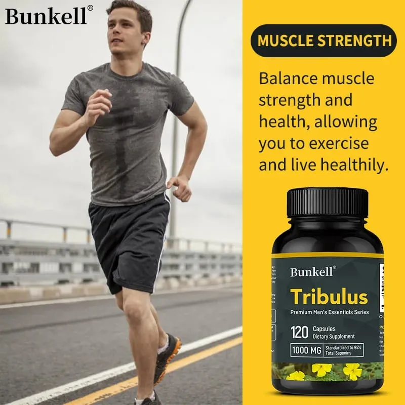 Tribulus Terrestris Capsules - Boosts Energy Improves Mood Enhances Endurance and Athletic Performance - 120 Capsules — image 3