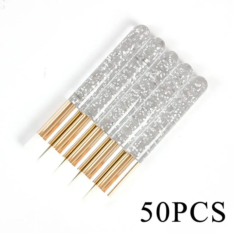 30/50/100pcs Eyelash Cleaning Brushes for Eyelash Extensions Glitter Lash Shampoo Brushes Nose Pore Cleansing Makeup Tools