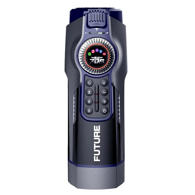 Leten 708-III Quiet Vibrator Heating Moaning USB Charging Automatic Telescopic Male Masturbation Vagina Pussy Sex Toys for Men — image 3