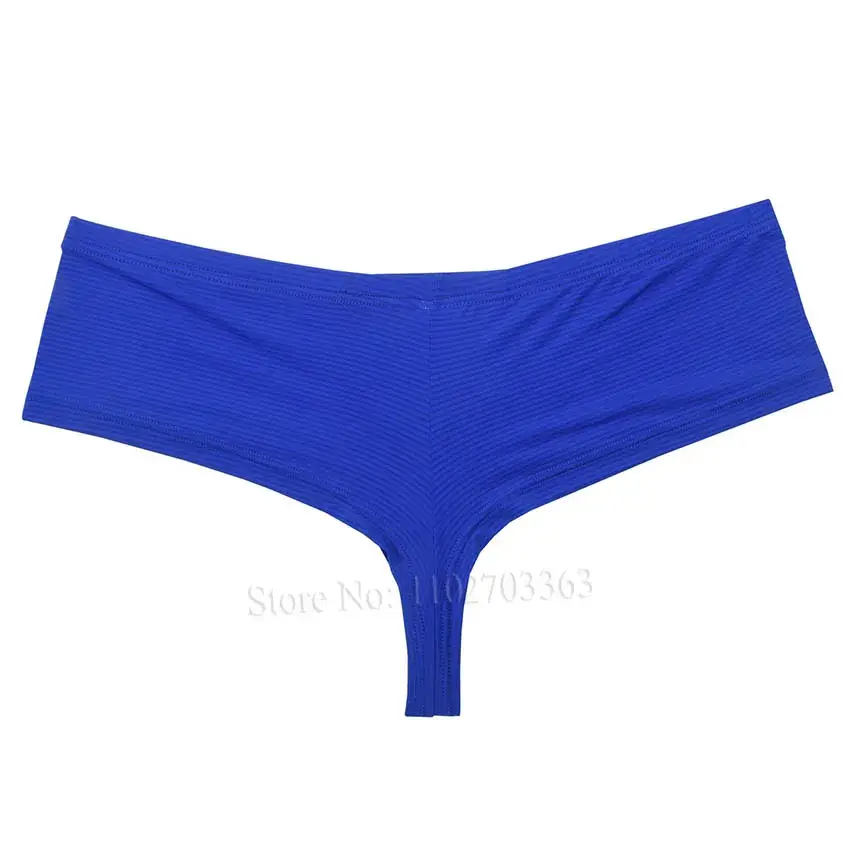 Cheeky Men's Solid Bikini Briefs Ice Silk Micro Boxer Underwear Male Slip Hipster Trunks Bulge Pouch Beach Shorts Underpant Soft — image 22