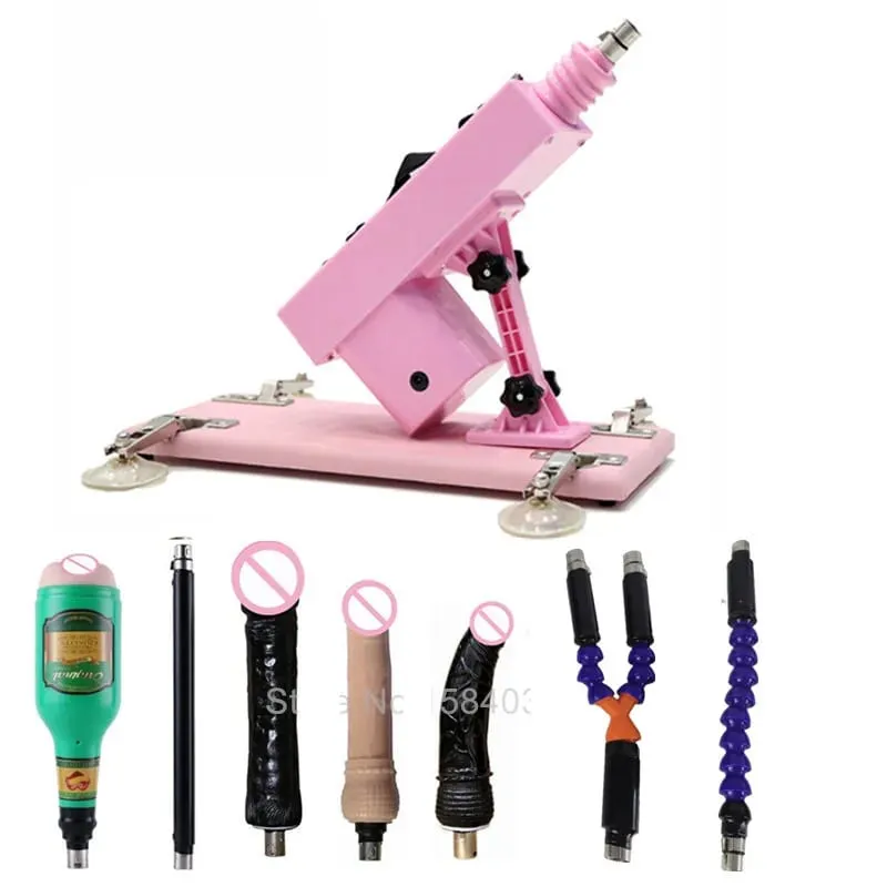 Strong Motor Automatic Vibartor Sex Machine with Dildo Attachments Adjustable Gun Love Machine Sex Toys for Man Women Adult Game — image 24