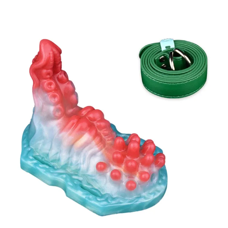 Wireless Control Silicone Octopus/Granule Sex Grinder Strapon Grinding Hump Friction Vibration Massage Female Masturbation — image 18
