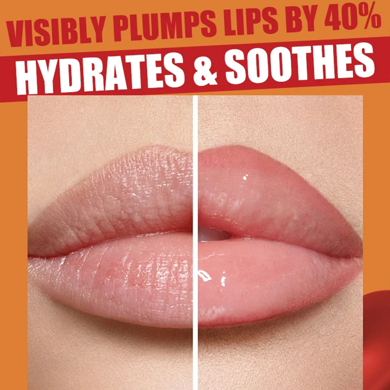 Duck Lip Plump Lip Oil Moisturizing Lip Gloss Mirror Water Nature Long-Lasting Gloss Pearl Lip Glaze Set — image 5