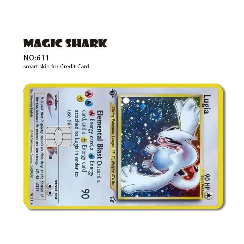 2026 New Charizard Blastoise Bulbasaur Eevee Metwo Sticker Film Skin Cover for Credit Debit Card — image 13