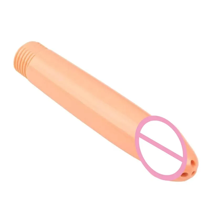 Douche Enema Shower Cleaning Set Anal Plug Dildo Beads Anal Enema Cleaning Butt Plug Gay Sex Toy For Man — image 5