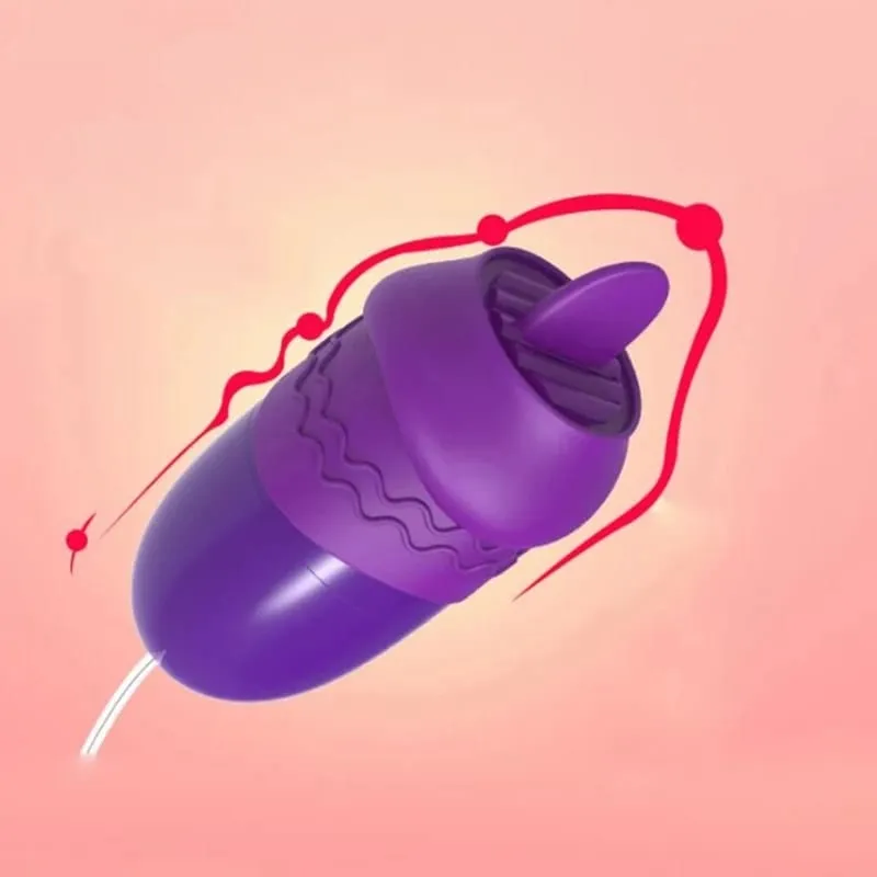 Sucking Vibrator Women G-Spot Vagina Nipple Sucker CClit Stimulator Oral Tongue Pussy Licking Sex Toys Adult Couple Masturbator — image 4