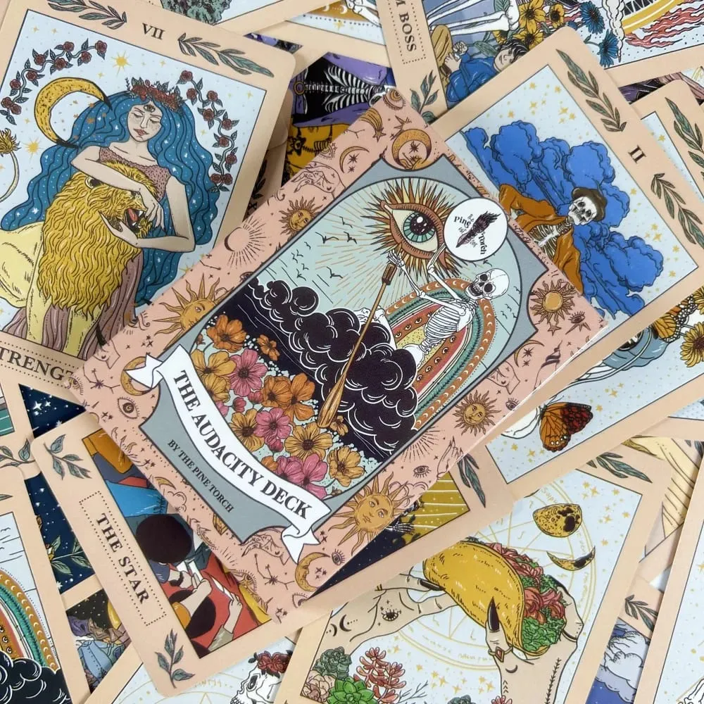 1pc The Audacity Deck Fate Divination Oracle Cards Tarot Cards Entertainment Board Game Cards — image 4