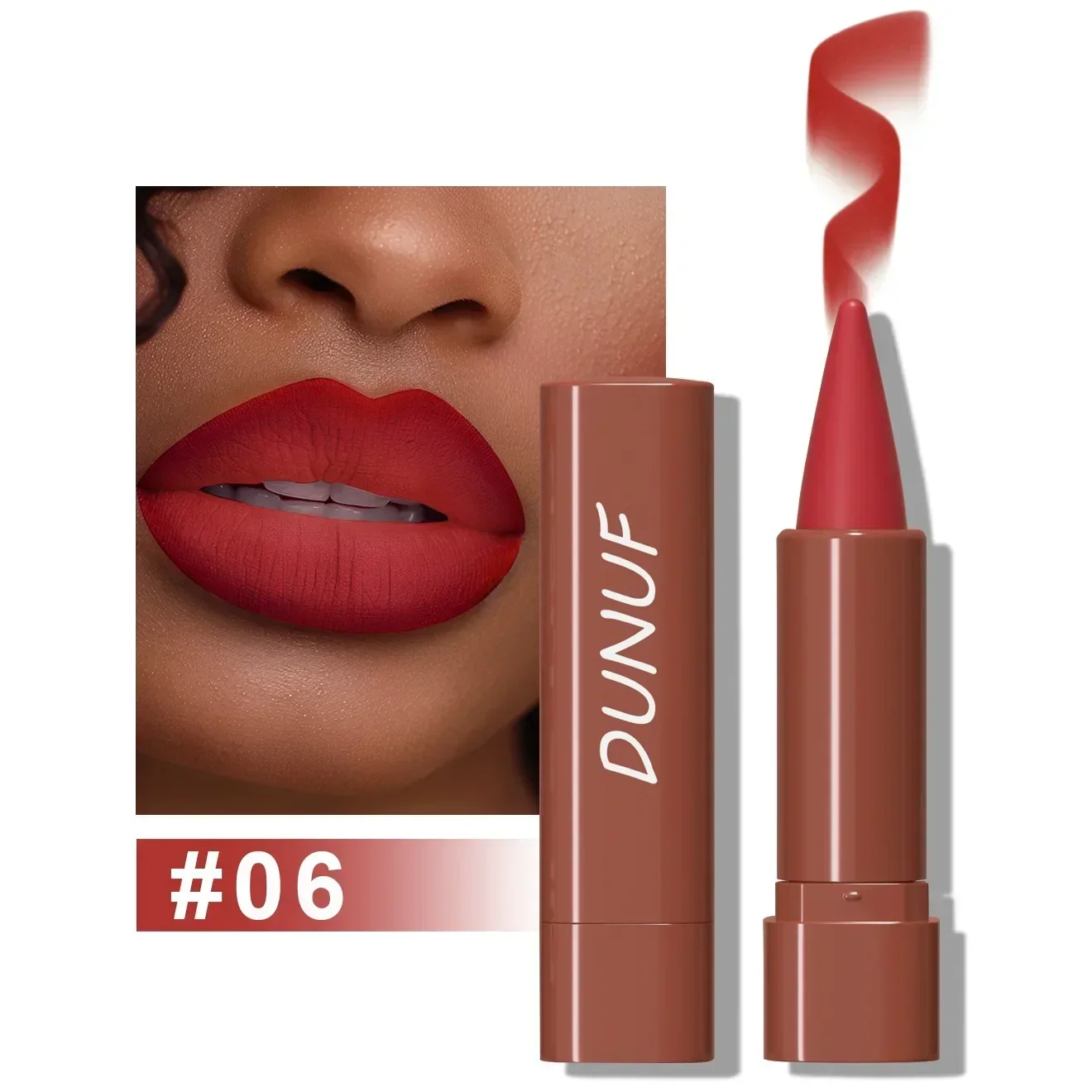 9 Colors Gradient Lip Liner Matte Black Brown Velvet Lipstick Waterproof Non Sticky Contouring Tint Lipliner Crayon Lip Makeup — image 13