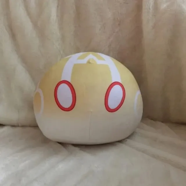 Novo 10cm anime projeto bonito genshin impacto slime pelúcia travesseiro brinquedos kawaii dos desenhos animados anime travesseiro brinquedos aniversário presente de natal para crianças — image 17