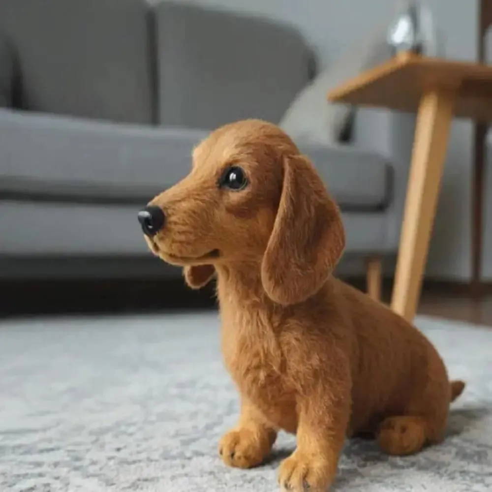 Nuovo design Morbido cane Simpatico imita il movimento naturale Simulazione Cuscino realistico per supporto emotivo — image 3