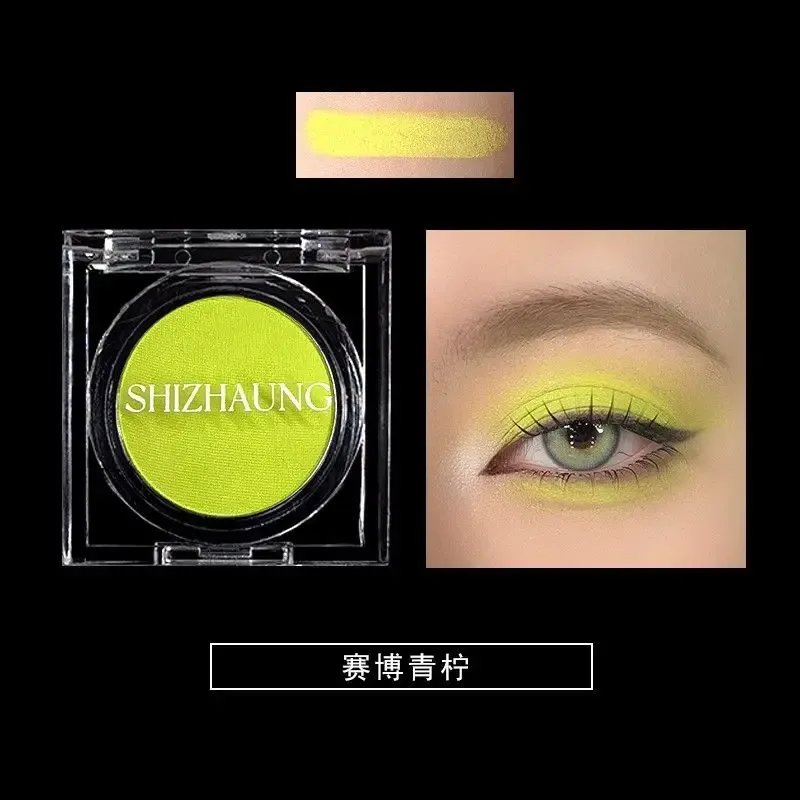 Chameleon Eyeshadow Powder Monochrome Matte Shimmer Metallic Glitter Gothic High Gloss High Colors Fine Flash lasting Eye Makeup — image 23