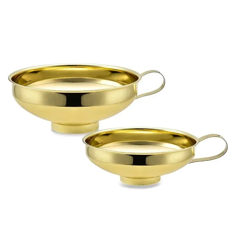 Premium Stainless Steel Kitchen Funnel Large Wide Mouth Design for Canning Jam Oil Liquid Pouring Household Use — image 12