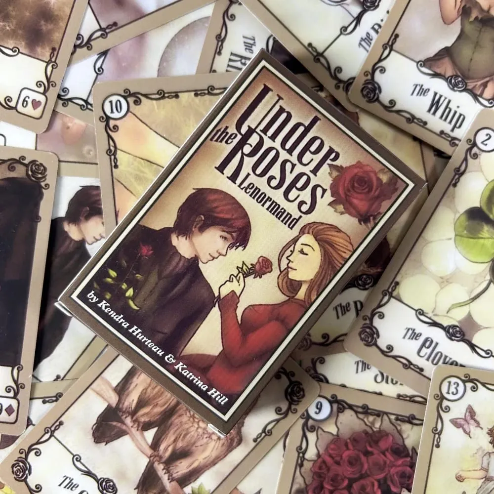 Under The Roses Lenormand Cards A 39 Oracle Cards Tarot English Divination Edition Deck Borad Games — image 5