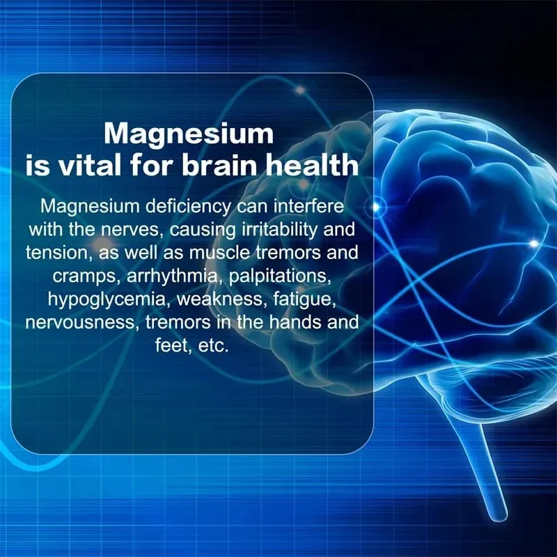 Magnesium L-Threonate Supplement – Promotes Brain Health and Enhances Memory Boosts Nerve Energy Sleep Support Cognition — image 4