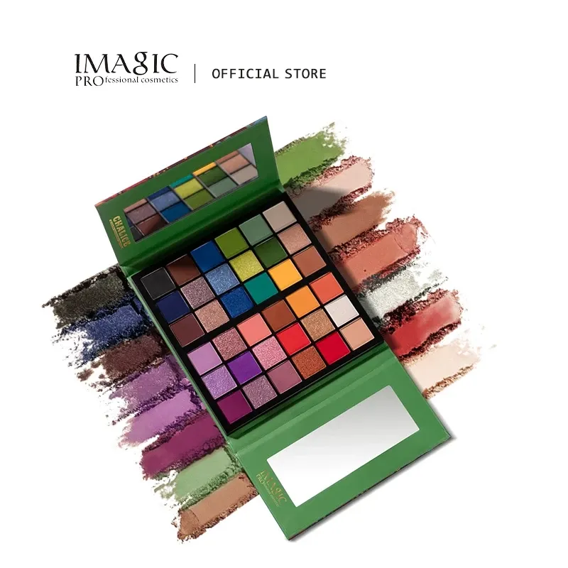 36 colors makeup eyeshadow palette matte pearlescent glitter eyeshadow palette metallic gloss nude eye pigment cosmetics — image 2