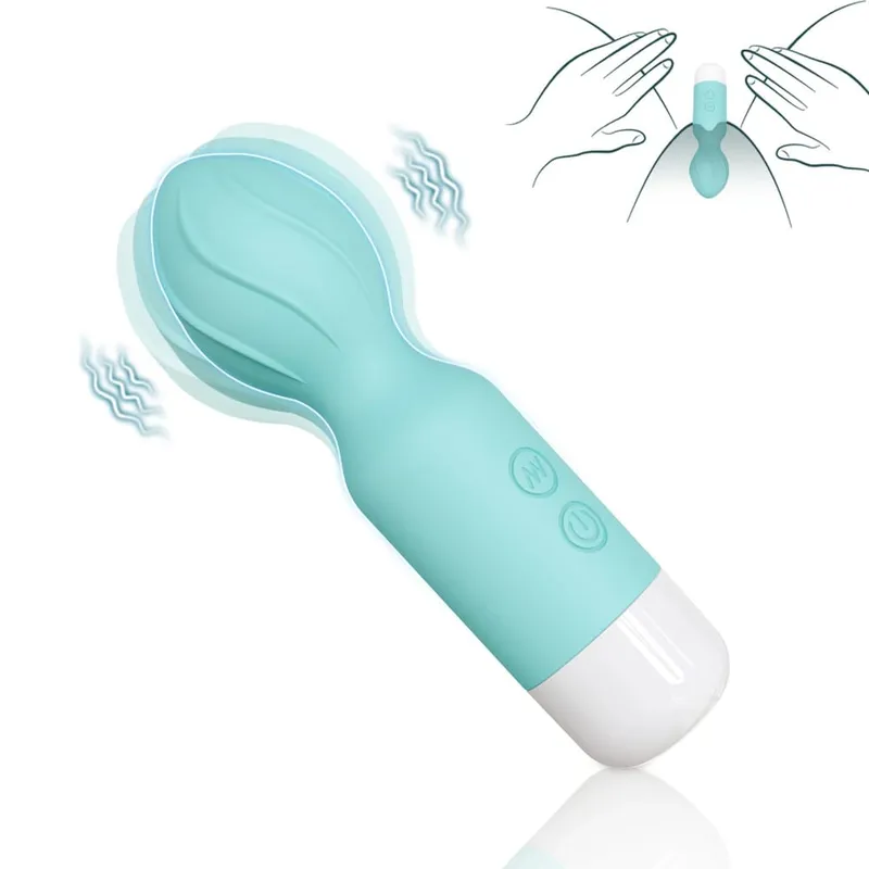Mini AV wibrator kobiet G Spot wibracji pochwy Anal łechtaczki wibracyjny stymulator wibrator Dildo sklep dorosłych zabawki erotyczne dla kobiet — image 8