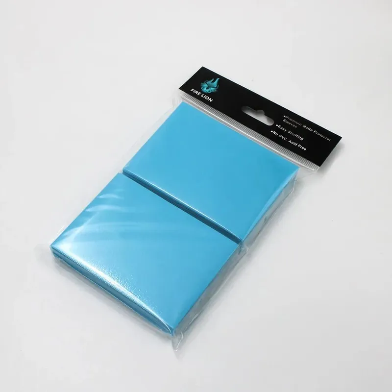 100PCS 66x91mm Matte Colorful Standard Size Card Sleeves TCG Trading Cards Protector Tarot Shield Board Games Magical Cover PKM — image 8