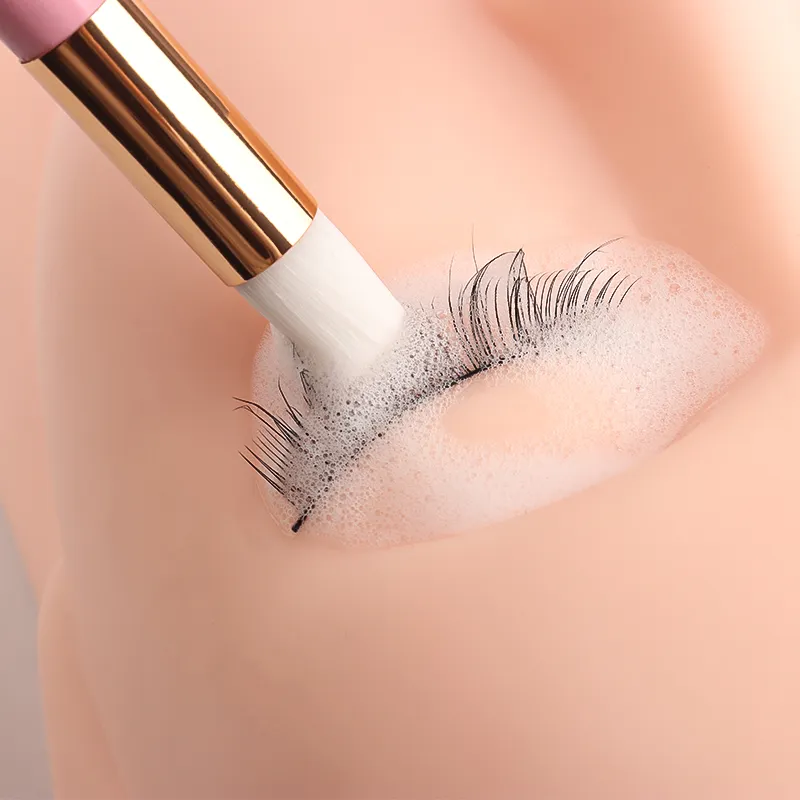 5pcs Eyelash Clean Brush Lash Shampoo Comb Hollow Eyelash Extensions Brush Peel Off Nose Pore Blackhead Remover Makeup Brushes — image 6