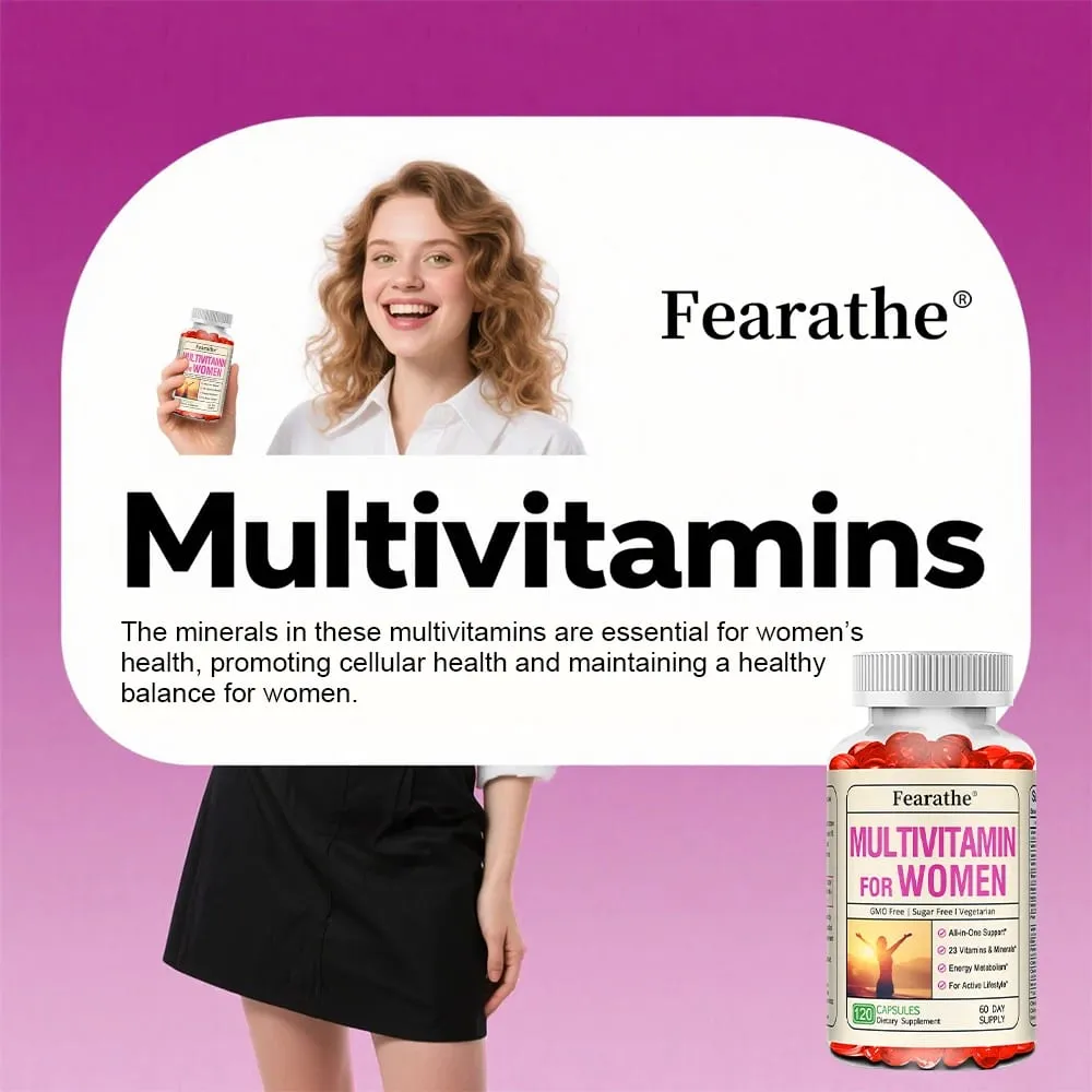 Women's Daily Multi Capsules - Antioxidant Daily Multivitamin To Support Energy and Immune Health - 120 Capsules — image 5