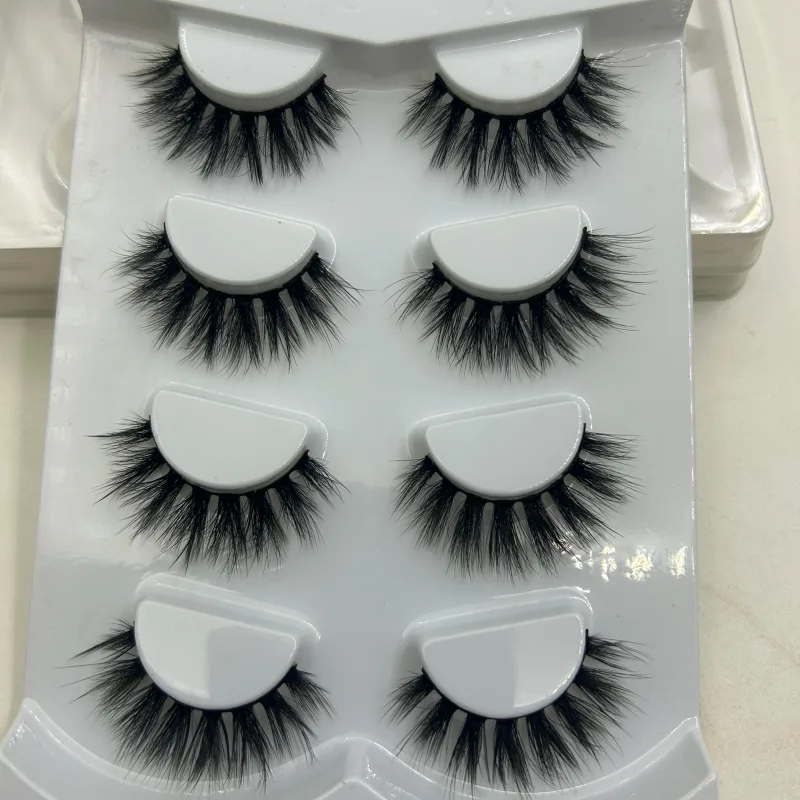 NEW Eyelash 3D Natural Mink False Eyelashes Makeup Fake Eye Lashes Faux Cilios Make Up Beauty Tools 5 Pairs — image 11