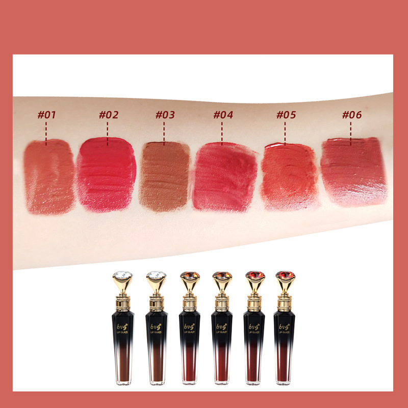 Lip Gloss Durable Moisturizing Waterproof Non-fading Non-stick Cup Color Durable Velvet Matte Lip Gloss Cosmetics For Women — image 5