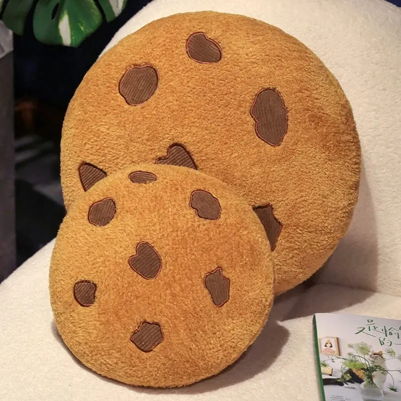 Creative Cookies Plush Seat Cushion Soft Food Pillows Stuffed Doll Toys for Kids Children Girl Birthday Room Decor New Year Gift — image 9
