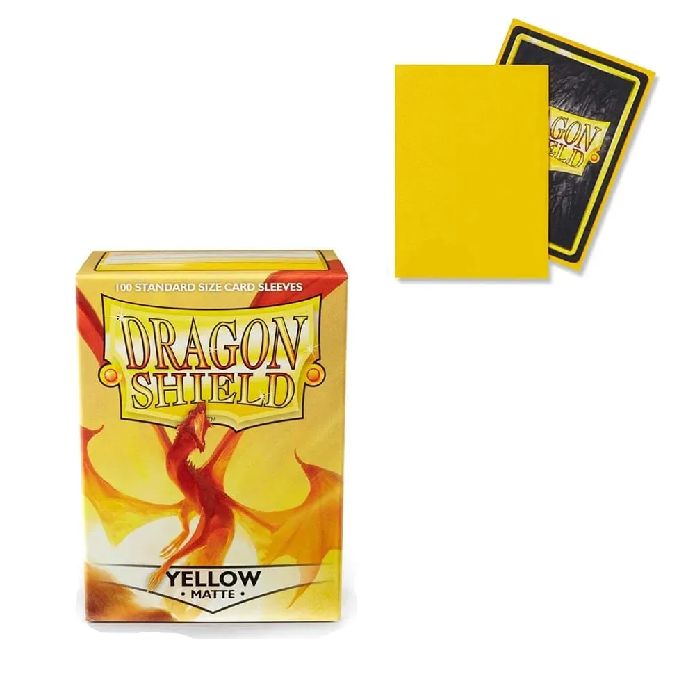 100 pièces/boîte 66x91mm taille Standard Demark Dragon Shield mat manchons de carte pour MTG/PKM/YGO/TCG cartes de jeu de société Slevees