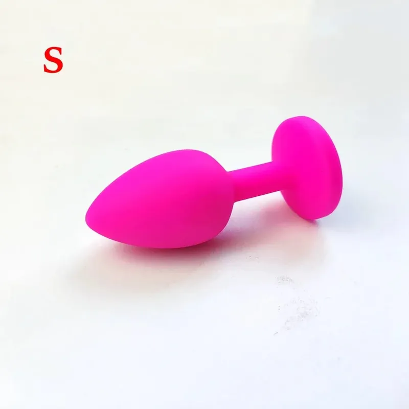 S/M/L Silicone Butt Plug Anal Plugs Unisex Sex Stopper 3 Different Size Adult Toys for Men/Women Anal Trainer For Couples SM