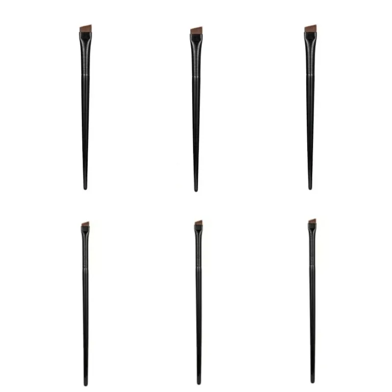 New 2 pieces/set eyebrow contour brush eyebrow eyeliner brush portable small angle eyebrow brush female makeup tool — image 10
