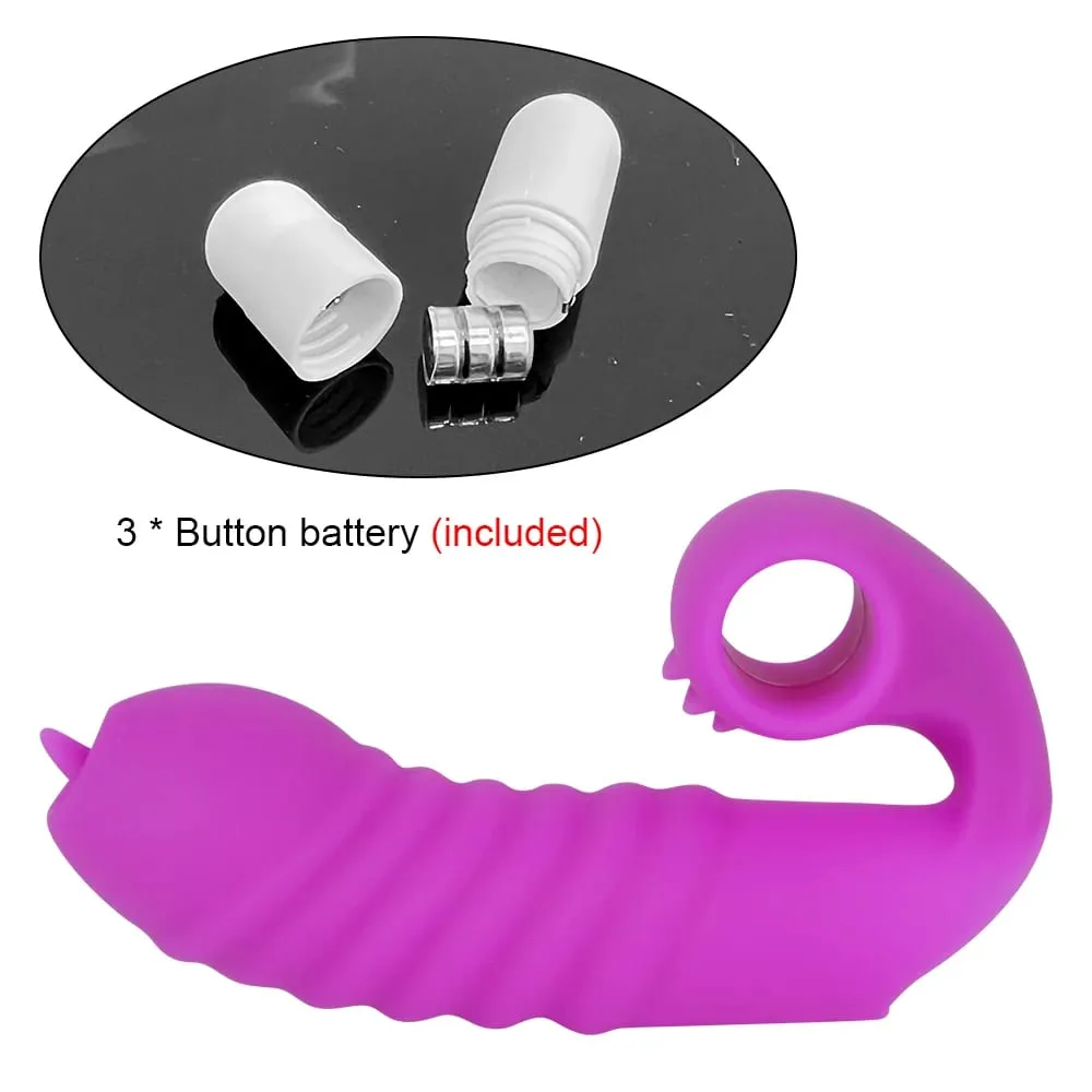 Strapon Finger Sleeve Vibrators For Women Clitoris Stimulator Vaginal Licks Anal Plug Female Masturbator Sex Toys Couples Erotic — image 4