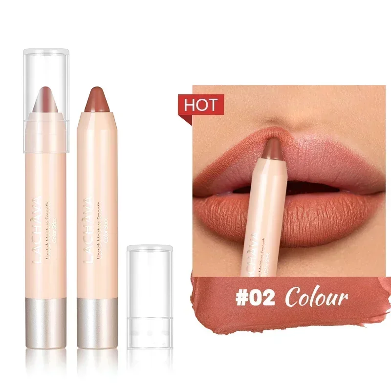 Nude Brown Lipliner Pen Waterproof Sexy Red Matte Contour Tint Lipstick Lasting Non-stick Cup Lipliner Pen Lips Makeup Cosmetic — image 11