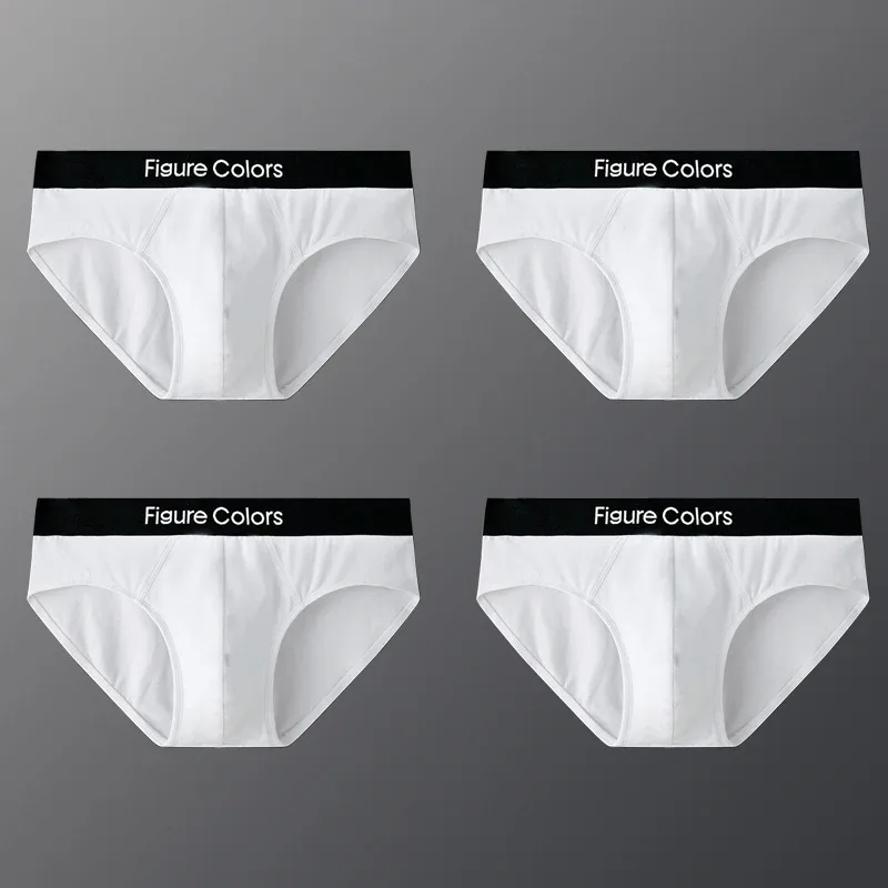 4pcs Men's Briefs Underwear Sexy Antibacterial Men's Panties Underpants Male U Convex boxer briefs for Man Absorbent Elastic — image 34