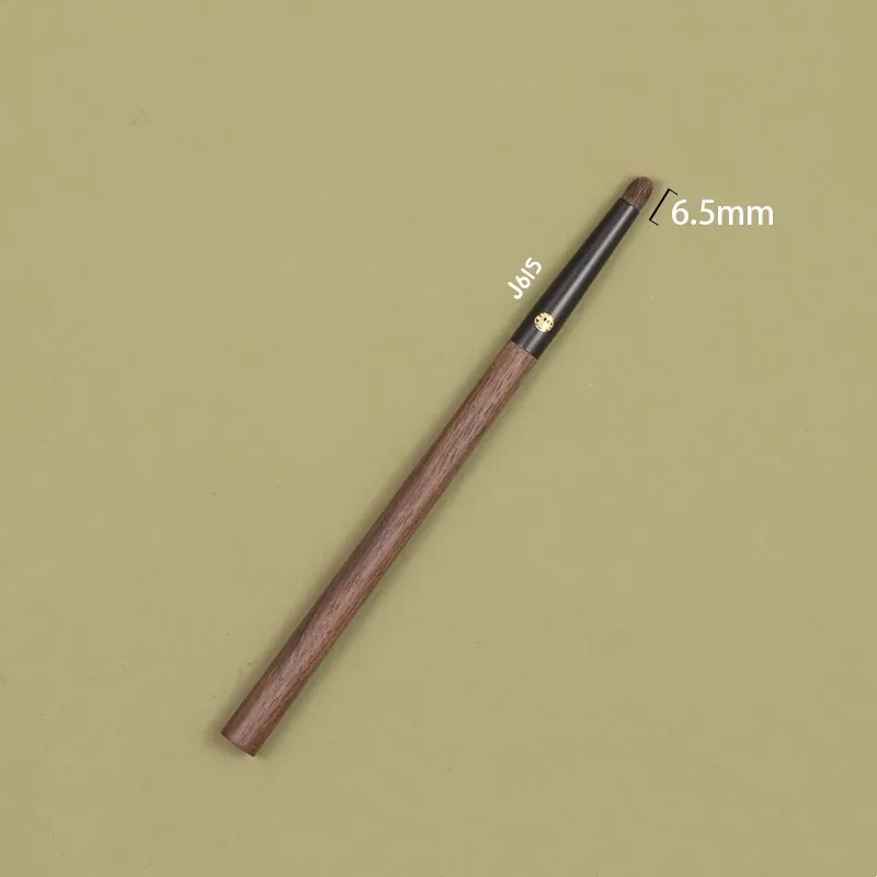 Professional Handmade Makeup Brushes 1PC Washed Horse Hair Pencil Eye Shadow Blending Brush Walnut Handle Make Up Brush