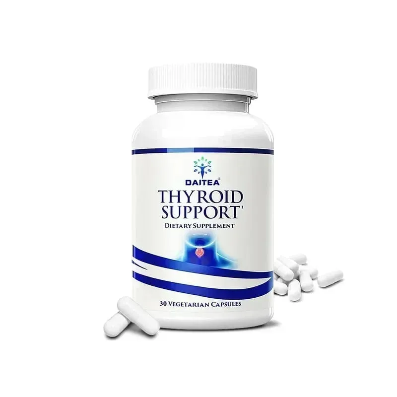 Thyroid supplement rich in iodine vitamin B12 zinc selenium promotes thyroid health and relieves fatigue — image 9