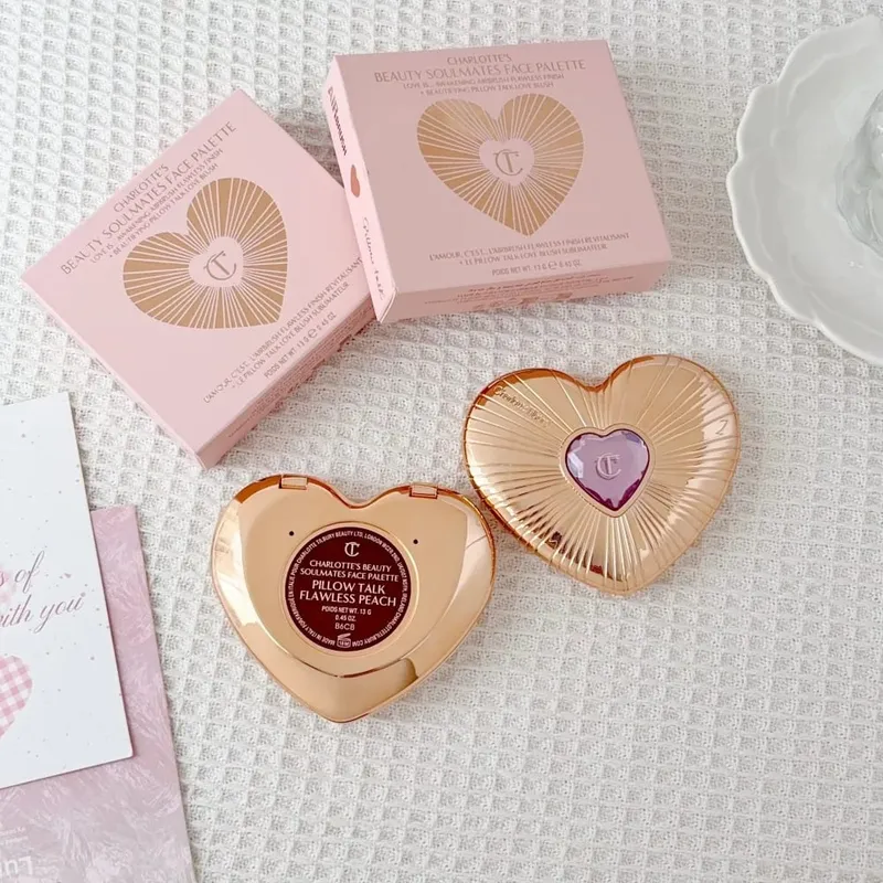 Charlotte Tilbury Chic Powder Blush Silky Soft Buildable Blendable Radiant Luminous Long Lasting Natural Glow Swish Pop Makeup — image 2