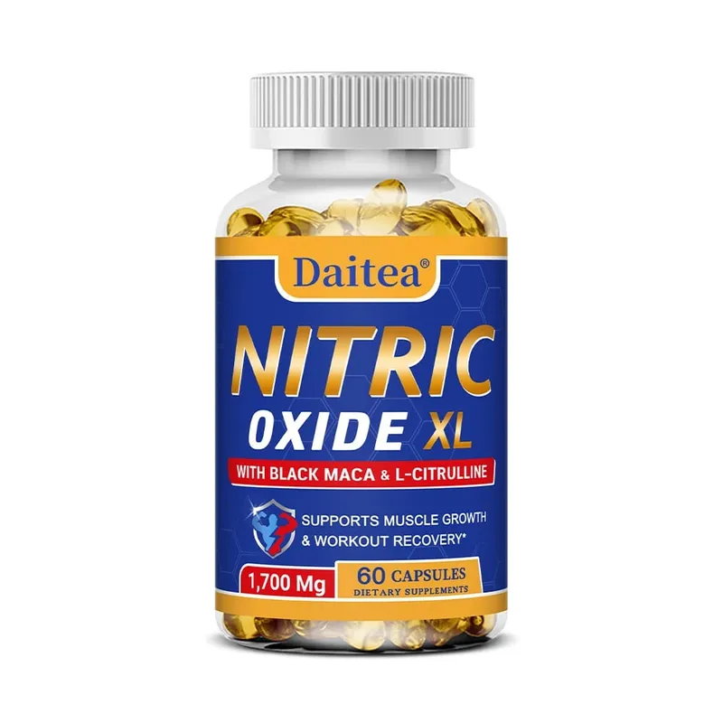Nitric Oxide - Men's Health Support Capsules Contains Maca Root Powder Extract Muscle Growth and Strengthening — image 9
