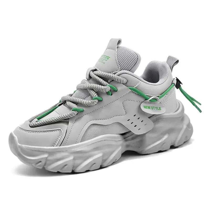 Men's Shoe Breathable Thick Soled Casual Sneakers Outdoor Running Four Seasons New Tennis Men Soft Soles Comfort Male Sneakers — image 16