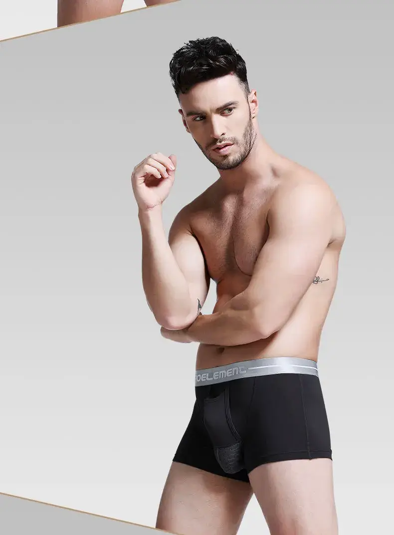 Men's Boxer Shorts Push Up Underwear Modal Underpants Male Brethable Bullet Separation Pouch Panties Cueca Plus Size L-5XL — image 13
