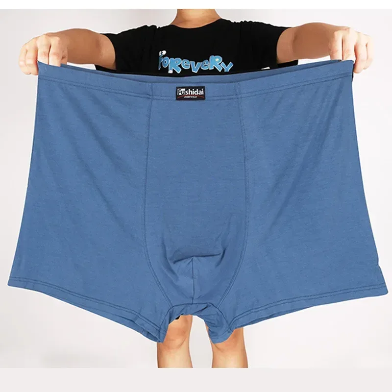 Boxershorts Mannen Modale Slipje 200KG Zacht 13XL Mannelijke Ondergoed Plus Size 12XL Jumbo Onderbroek Losse 9XL 5XL Rood Zwart grote Boxers