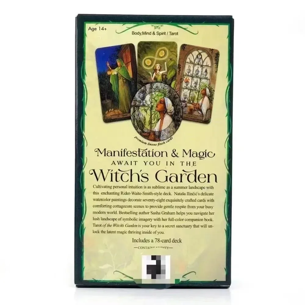 Tarot of the Witch's Garden Fortune Telling Game Divination Board Games Taro Oracle Deck Playing Full English Mysterious Version — image 5