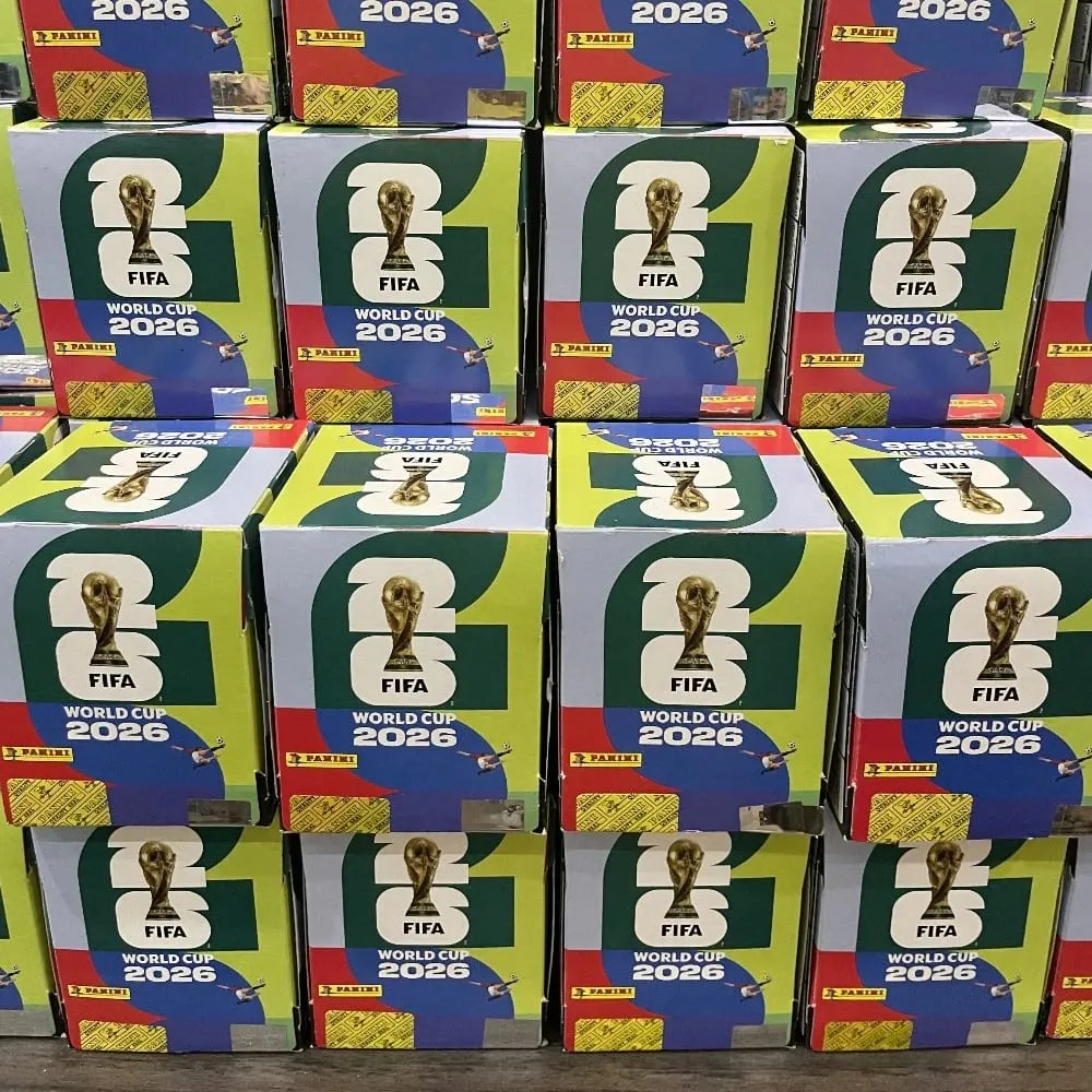 2026 FIFA World Cup Panini Samlerklistermærkesæt med matchende album 50 pakker 7 klistermærker hver i alt 350 til sportsfans — image 3