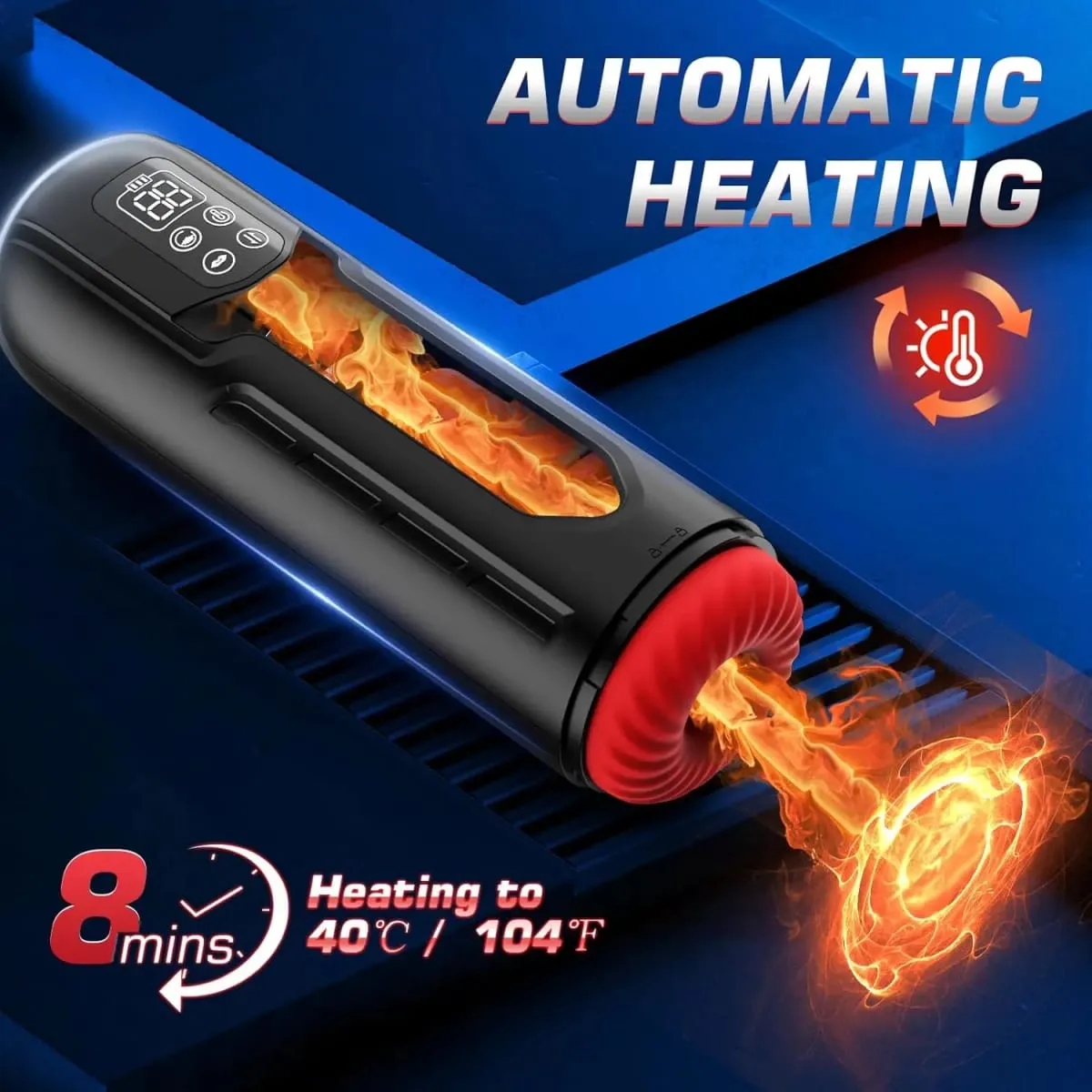 9Mode Sucking Thrusting Vibrator Male Masturbator Automatic Heating Sex Machine Pocket Pussy Dildo Adult Sex Toys for Men