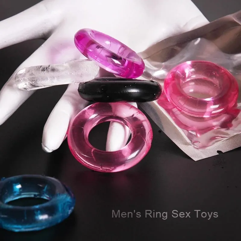 Jouets sexuels pour hommes, retardement de l'éjaculation, amplificateur pénien, verrouillage, anneau de sperme, Bdsm, produits érotiques pour adultes, accessoires exotiques, 5 à 20 pièces
