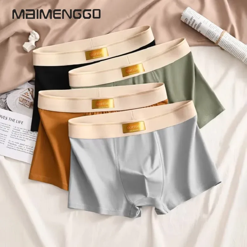 Ropa interior para Hombre, BoxerShorts de algodón, bragas para Hombre, calzoncillos transpirables para Hombre, Boxers deportivos sexis y cómodos para Hombre, talla grande L-7XL