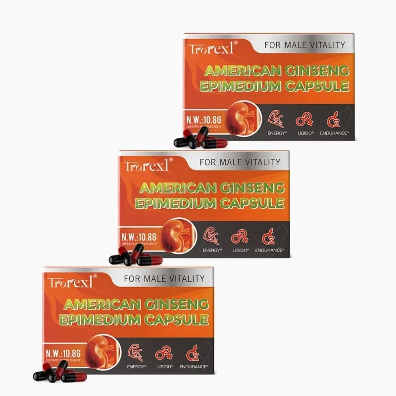 Organic Epimedium Ginseng Capsule Supports Reproductive Health Natural Energizer — image 6